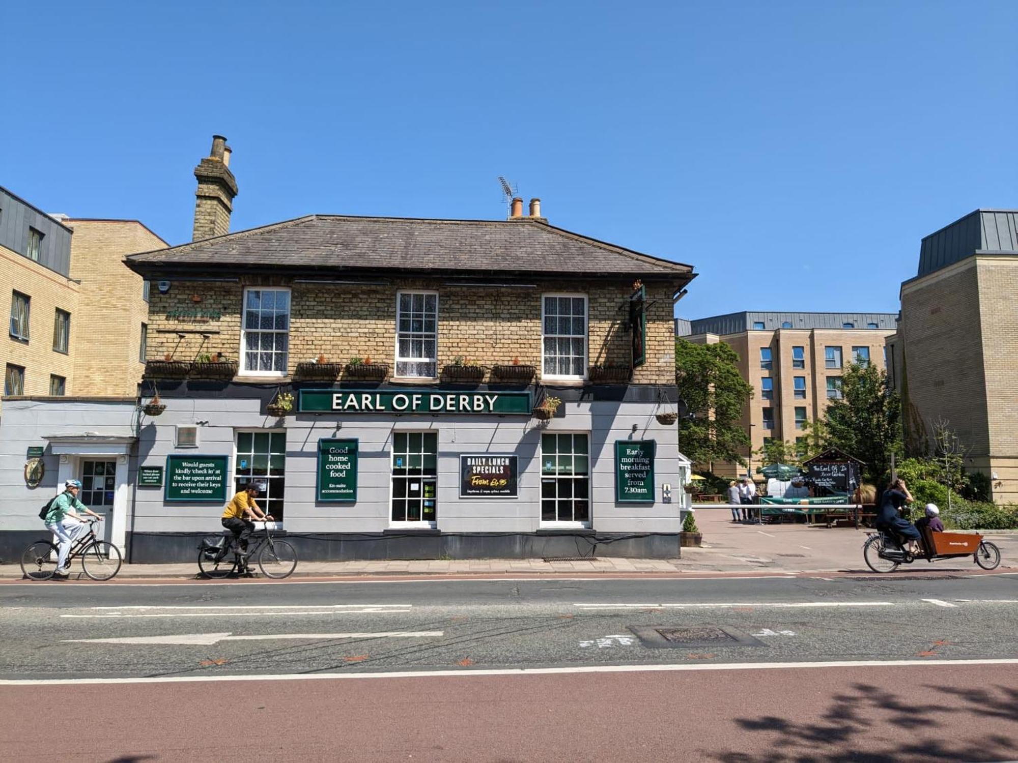 The Earl Of Derby Hotel CBG Buitenkant foto